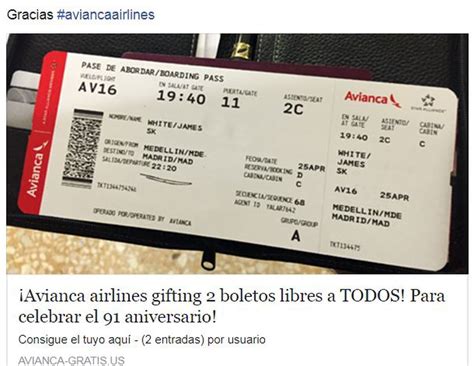 No Caiga En La Trampa Ni Avianca Ni Iberia Ofrecen Tiquetes Gratis