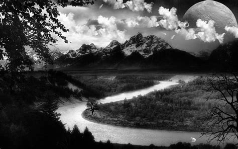Black And White Nature Wallpapers - Wallpaper Cave