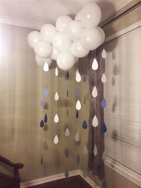 Some of these reasons might be Baby Shower or bridal shower Cloud and Raindrops ...