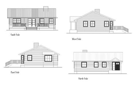 The most obvious attribute of orthographic drawings is its constant scale. How to Draw Elevations from Floor Plans | Elevation ...