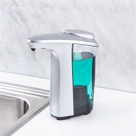 You are rating:ksp smart home '500 ml' automatic soap dispenser (black). KSP Smart Home '500 ml' Automatic Soap Dispenser (Silver ...
