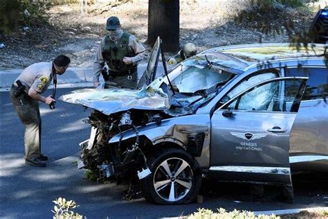 Tiger Woods Was Speeding Before Crashing SUV Sheriff Says News