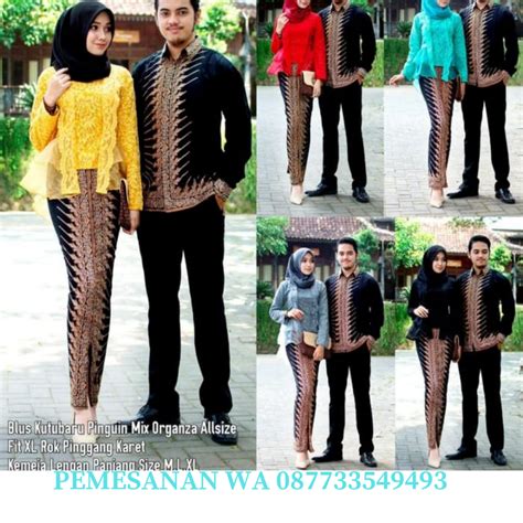 Sedang cari baju batik couple dan kebaya modern?✌ yuk cek koleksi trend model baju batik couple dan kebaya modern kekinian. Baju Couple Kondangan Kekinian 2020 / Muslim Wanita Cowok ...