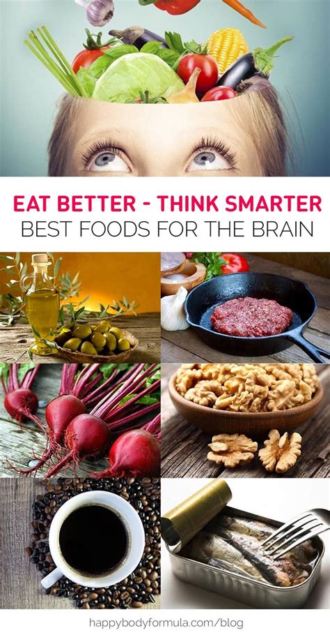 10 Best Foods For Your Brain Eat Better Think Smarter Happy Body