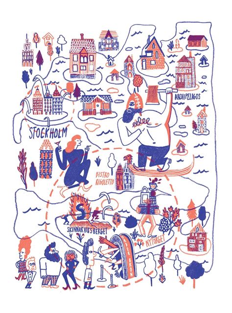 30 Brilliant Tips For Creating Illustrated Maps Illustrated Map City