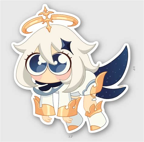 Paimon Clear Sticker · Chaibee · Online Store Powered By Storenvy