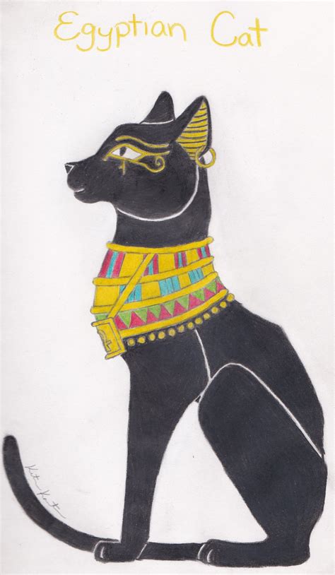 Egyptian Cat Drawing At Getdrawings Free Download