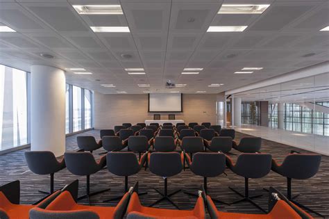 Acousticolor® acoustic ceiling tiles are effective and affordable with excellent sound absorption qualities. Acoustic ceiling by Kreon | STYLEPARK