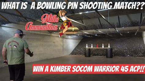 What Is A Bowling Pin Shooting Match Mills Ammunition Style Baby