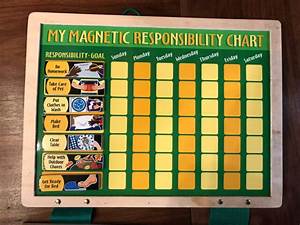 Chore Chart Magnetic And Doug Weekly Ages 3 10 Wooden