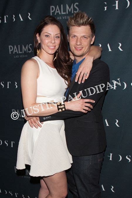 Nick Carter And Lauren Kitt Celebrate A Coed Bachelor And Bachelorette Party At Ghostbar