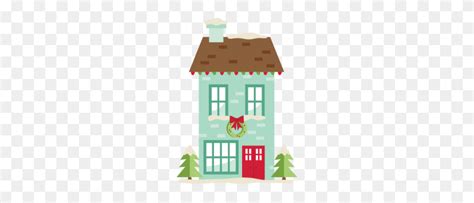 Christmas House My Miss Kate Cuttables Shed Clipart Flyclipart