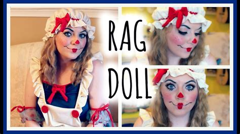 Rag Doll Makeup Tutorial And Costume Youtube