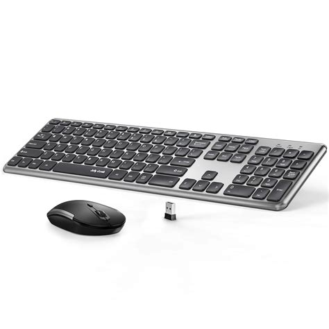 Wireless Keyboard And Mouse Combo Jelly Comb Kut027 Wireless Keyboard