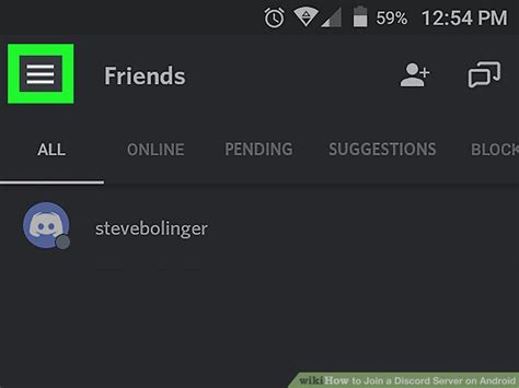 I am currently or have in the past been an affiliate for the followin how to change name in. How to Join a Discord Server on Android: 6 Steps (with ...