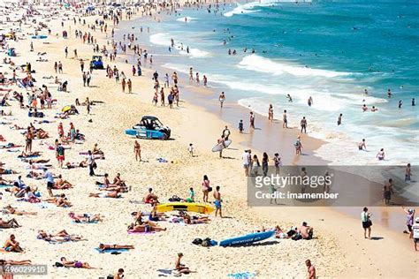 bondi beach crowded photos and premium high res pictures getty images