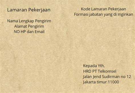 Surat lamaran kerja di shopee. Surat Lamaran Amplop : Contoh Amplop Lamaran Kerja Yang Baik Dan Benar 2017 Contohsurat Co ...