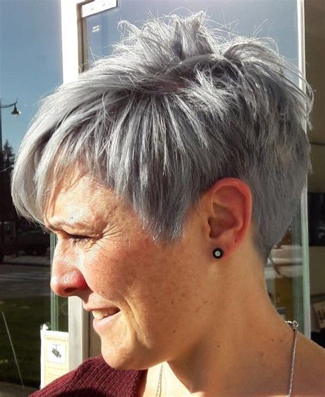 One of the greatest things about spiky hair is the fact that it looks wild and dangerous. 90 Classy and Simple Short Hairstyles for Women over 50 in ...