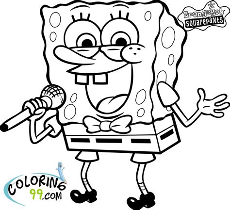 Spongebob Squarepants Coloring Pages | Team colors