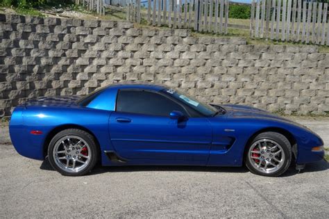 2003 Chevrolet Corvette Z06 Ls6 6 Speed Electron Blue Metallic Wow