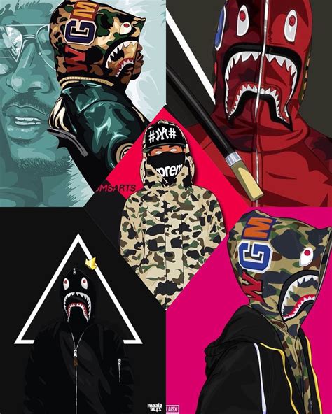 Cartoon Wallpaper Bape Download Share Or Upload Your Own One
