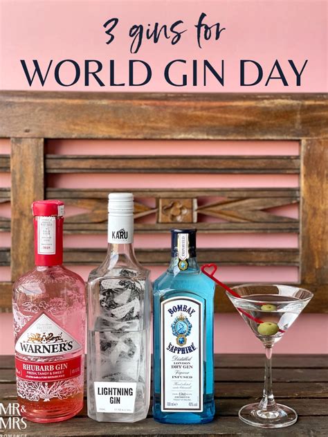 3 Gins For World Gin Day And How To Use Them Mr And Mrs Romancemr And Mrs Romance
