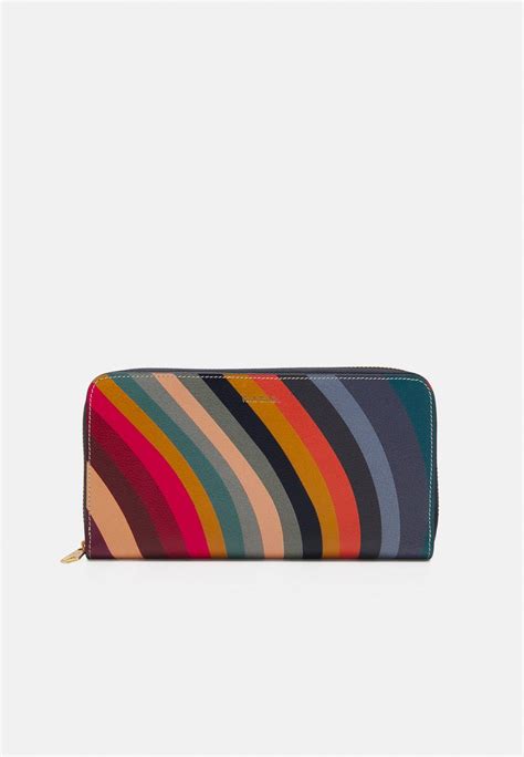 Paul Smith Women Purse Large Zip Wallet Multicolourmulti Coloured
