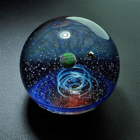 Unique Gift Night Sky Galaxy Marble Universe Pellet Ball Space Etsy