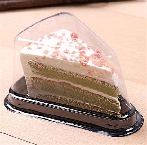 Transparent Plastic Cake Box Wholesale Cheese Boxes With Lid Slice Cake
