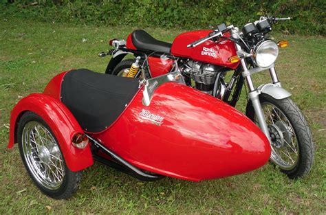 Royal Enfield Continental Gt With Watsonian Meteor Sidecar Motorcycle