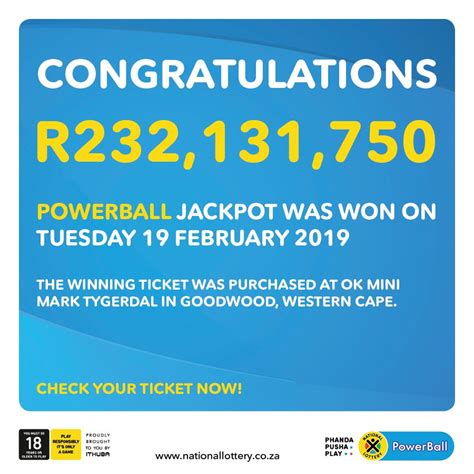R232 Million Powerball Winner Has Still Not Come Forward To Claim The