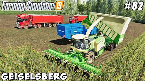 Harvesting Corn Silage Geiselsberg Farming Simulator 19 Timelapse