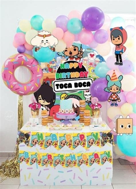 Toca Life Birthday Party Th Birthday Parties Birthday Party Themes