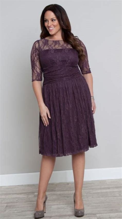 Lavender bridesmaid dresses and wedding inspiration. Plus size lavender dresses - PlusLook.eu Collection