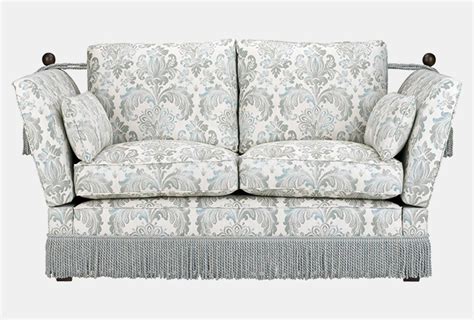 Available double and triple modifications of this model. Sofa with wooden frame and fabric upholstery Knole, Wesley Barrell - Luxury furniture MR