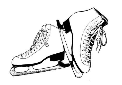 Figure Skates Drawing At Getdrawings Free Download