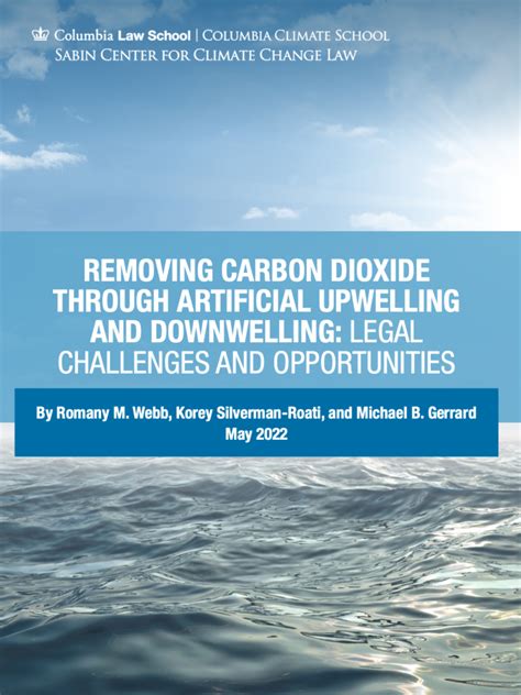 Removing Carbon Dioxide Through Artificial Upwelling And Downwelling