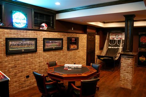 Small Finished Basements Game Room Decor