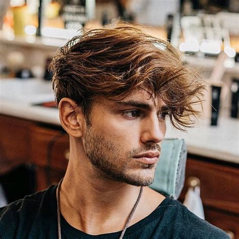 32 Men Messy Hairstyle To Look Cool This Fall Seasonoutfit Messy