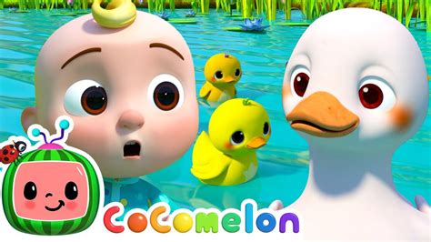 Five Little Ducks Option 2 Cocomelon Furry Friends Animals For
