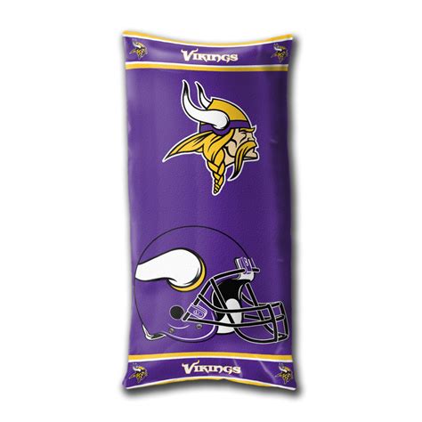 The minnesota vikings have been common, at greatest, all through the early to mid 2000's seasons. NFL Minnesota Vikings Football Folding Body Pillow ...