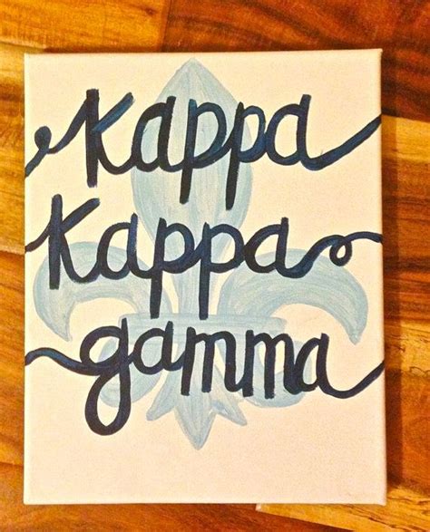 Painting Kappa Kappa Gamma By Beatofyourheart On Etsy 1500 Kappa