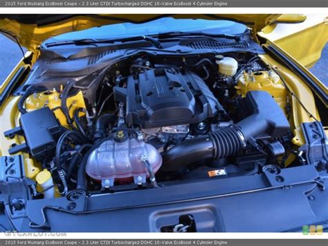 23 Liter Gtdi Turbocharged Dohc 16 Valve Ecoboost 4 Cylinder 2015 Ford