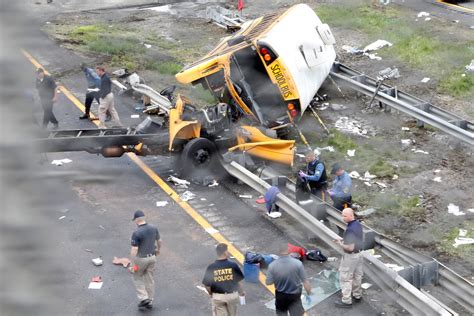 School Bus Driver In Fatal New Jersey Crash Had License Suspended 14 Times The New York Times