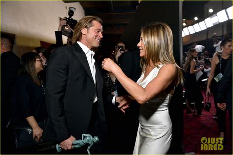 Jennifer aniston revealed that she's buddies with brad pitt as she opened up about their current relationship. Brad Pitt & Jennifer Aniston's SAG Awards Reunion - See Every Photo!: Photo 4419237 | 2020 SAG ...