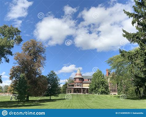 Sonnenberg Gardens And Mansion In Canandaigua New York Editorial Stock