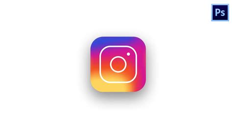 Instagram New Logo Design Photoshop Tutorial Youtube