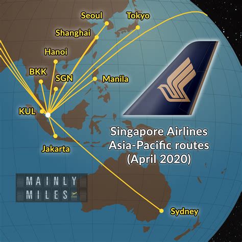 Full List Of Singapore Airlines Flights Still Operating In April 2020