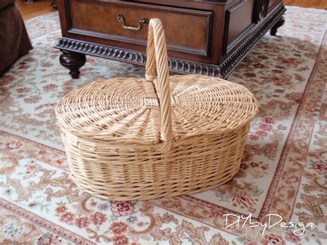 Looking for a good deal on picnic basket? DIY by Design: Picnic Basket Turned Magazine Holder