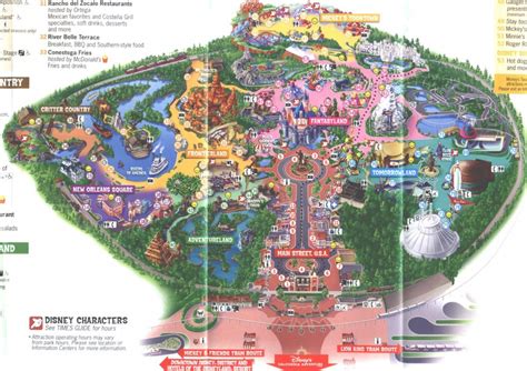 Disneyland Map Printable Customize And Print